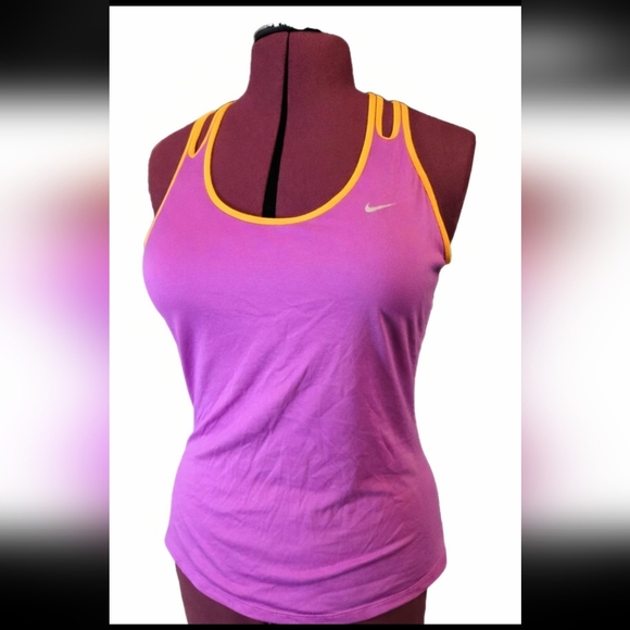 Nike Tops - Nike Dri-FIT Women’s Running Tank• Reflective Details•Secure Pocket• Racerback L
